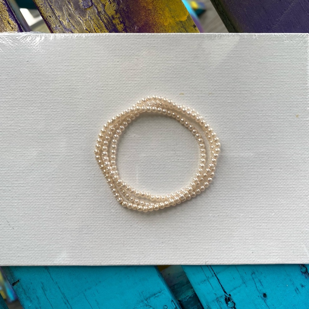 Pale Pink Pearl Bracelet